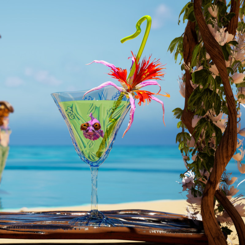 Silhouette of a hiker at sunset
